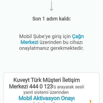 Kuveyt Türk Müşteri Hizmetlerine Bağlanamıyorum