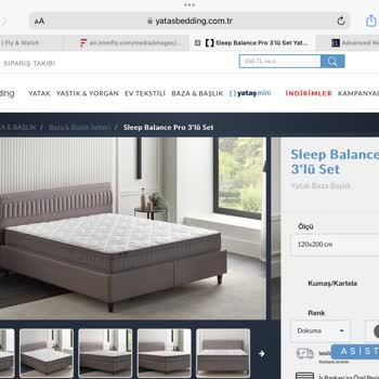 Yataş Online Satış Farklı Ürün Getirdiler