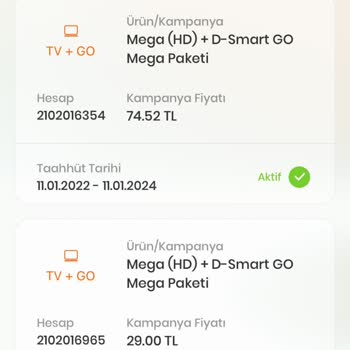 D-Smart Zamlı Fiyat Verebilmek İçin Yanlış Abonelik Güncelleme