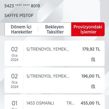 Trendyol Yemek Siparişimden 2 Kere Çekim Yaptı