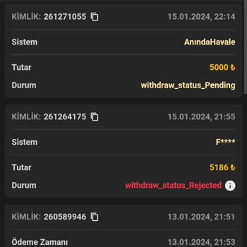 Ödeme Yapmıyor Wbahis Dikkat!