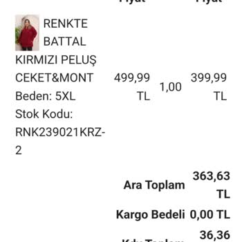 Renkte Butik Ne Ürünü Gönderiyorlar Ne De Para İadesi Yapıyorlar