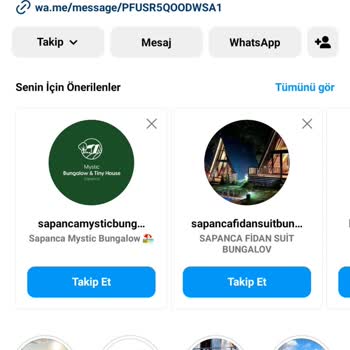 Sapancakiralikbungalov Fake Hesap Mağduriyeti