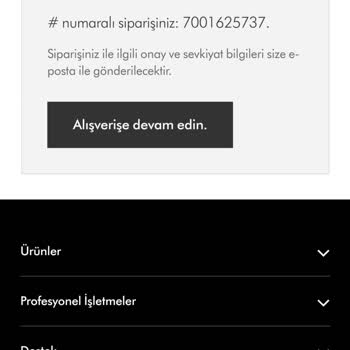 Dyson Siparişim Kayboldu!