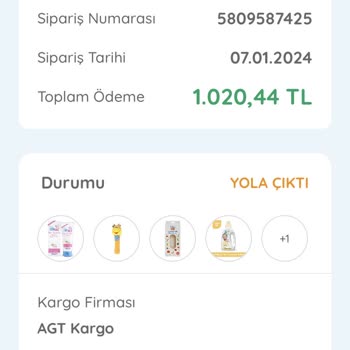 Ebebek Ve AGT Kargo Siparişimi Kaybetti