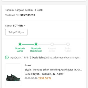 Trendyol Kargo Elime Ulaşmadı