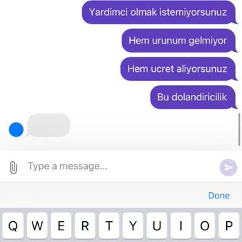 Getir İademi Tarafıma Yansıtmadı