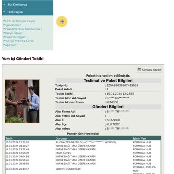 UPS Kargom Hatalı Adreste Teslim Edildi