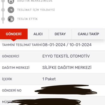 Eyyo'nun Siparişleri Göndermemesi