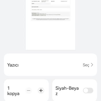 Huawei P40 Telefonumda PDF Dosyaları Yazıcı Olarak Çıkıyor