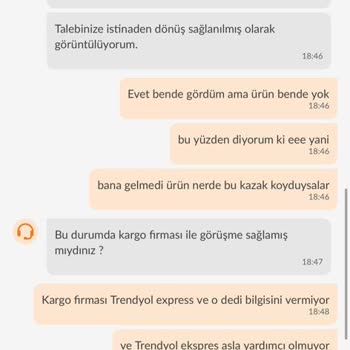 Trendyolmilla Eksik Ürün Gönderip Ücret İadesi Yapmıyor