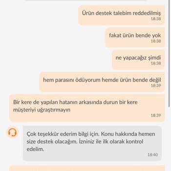 Trendyolmilla Eksik Ürün Gönderip Ücret İadesi Yapmıyor