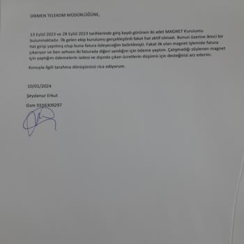 Türk Telekom Çifte Magnet Faturası Sorunu Ve Müşteri Hizmetleri İlgisizliği