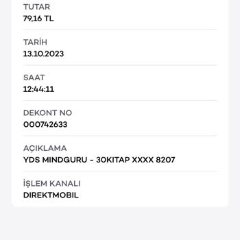 Mindguru Life Üyelik Ücreti İadesi Sorunu