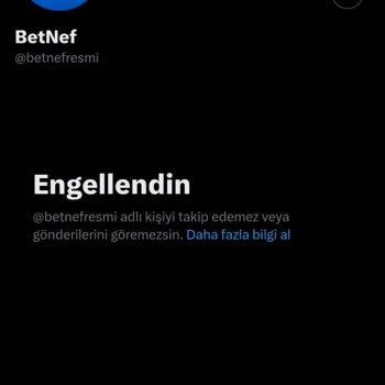 Betnef Ödeme Yapmadan Hesap Kapatıyor