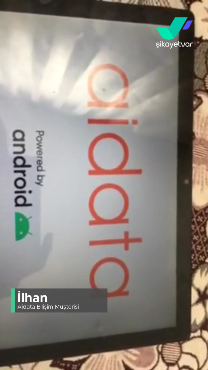 Aidata Bilişim Tablet Açılmıyor, Ekranında Hiç Açılmadan Duruyor! videonun kapak resmi