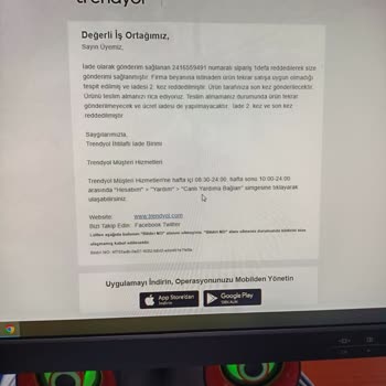 Trendyol Satıcısından Aldığım Robot Süpürge İade Süreci Sorunu