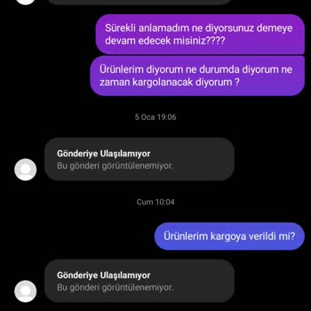 Organizasyona Dair Herşey (organizasyonadairhersey_) İşletme Hesabıyla İletişimsizlik