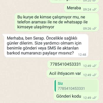 AGT Kurye (aynigunteslim.com) Kredi Kartım Ulaşmadı, Müşteri Hizmetleri Erişilemiyor!