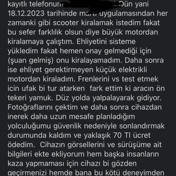 Martı Araçlarına Bakım Yapmıyor