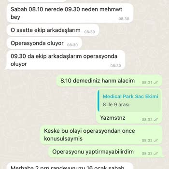 Medical Park Mersin Saç Ekimi Pişmanlığı