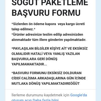 Evisleribizden.com Söğüt Paketleme Tedbir Amaçlı Bildiri
