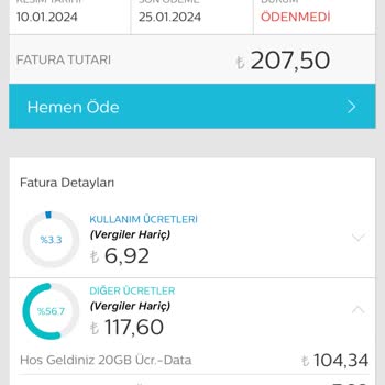 Türk Telekom Ücretsiz E-Dergi Faturaya Yansıtılması
