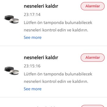 Philips 7000serisi Robot Süpürge Ön Tampon Hatası