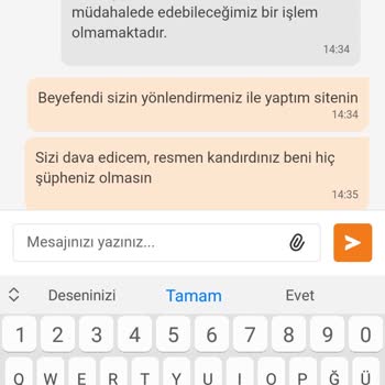 Trendyol Tarafından Yanlış Yönlendirildim.