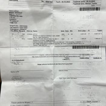 Media Markt Şikayet Sigorta Şikayet