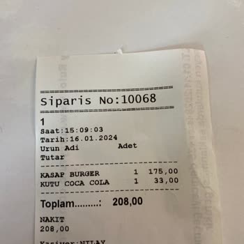 Burger Yiyelim Personel Menüsü Sorunu