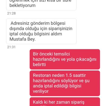 Yemeksepeti Ve Sbarro Pizza Mağduriyeti