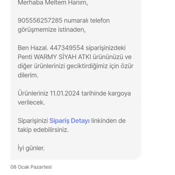 Hepsiburada, Penti Sipariş İptali Şikayeti