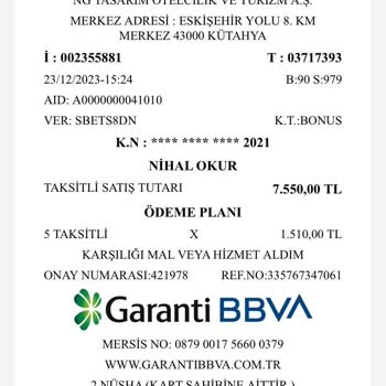 Kütahya Porselen - Teslim Edilmeyen Ürün