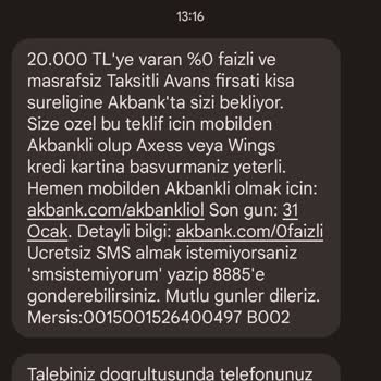 Akbank İnsanları Yanıltıyor Yanlış Bilgilendirme Yapıyor
