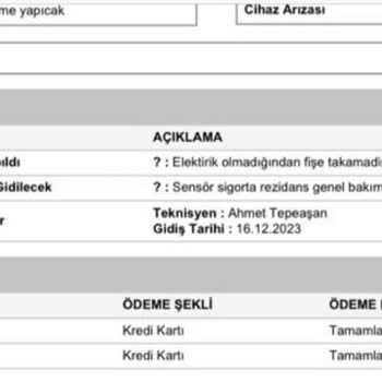 Hedef Teknik Servis (444 18 20) Servis Deneyimim Ve Tavsiyelerim