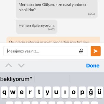 Trendyol Hızlı Market Ücret İadesi
