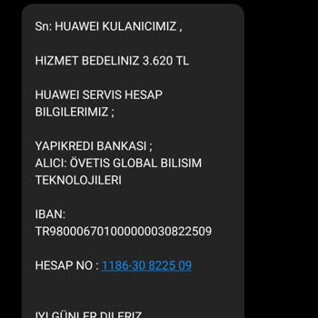 Huawei Servis Faciası Servis Hiç Güzel Değil