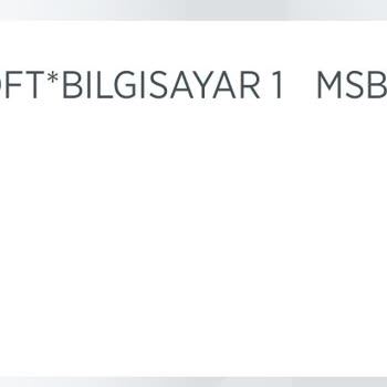 Microsoft*STORE Msbıll. İnfo Ie Tarafından Para Çekimi