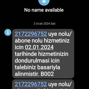 D-Smart Faturamı Düzeltsinler Dondurulan Hattın Faturası Nereden Çıktı