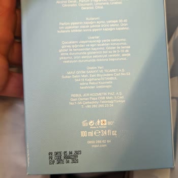 Mavi Parfüm Hataları