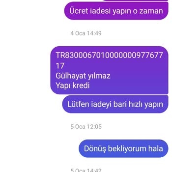 Mellon Çikolata Kargolama Yapılmadı İade Yapılmadı İlgi Yok Dönüş Çok Geç