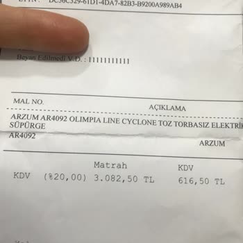 Arzum Elektrikli Süpürgeden Beklenen Performansı Alamadım