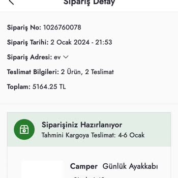 Boyner Siparişi Ve Pişmanlık.