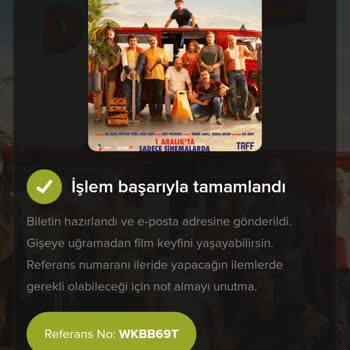 Paribu Cineverse Sinema Bileti Ve Menü Mağduriyeti