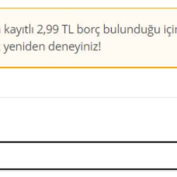 Olmayan İSKİ Borcu