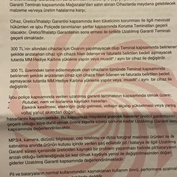 Media Markt Ek Garanti Pişmanlıktır.!