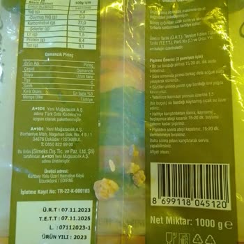 A101'den Ovadan Pirinç Böcekli