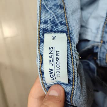 LCW Kot Pantolonunda Renk Solması