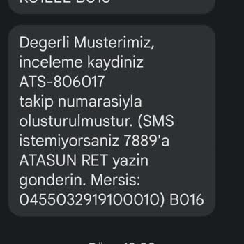 Atasun Optik Gözlük Çerçevesi Değişim